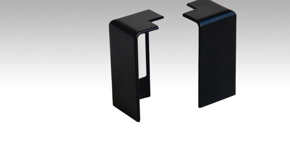 Corner system - 15 MK | 20 PK profiles External corner (self-adhesive) Black 2039