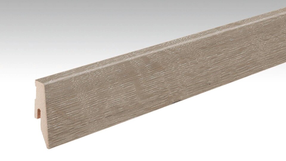 Skirting board 3 PK profile Grey oak 06671