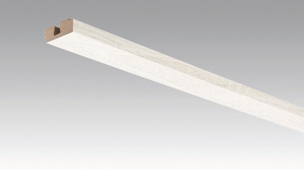 Square shaped ceiling edging Opaque white oak 04069