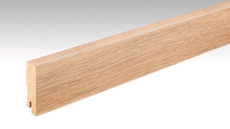 Skirting board 15 F MK profile Limed cream oak 01190