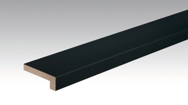 Angled cover moulding XL Black DF 02277